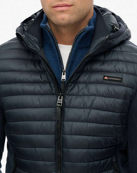 SUPERDRY D1 SDSW HOOD STORM FLEECE HYBRID JKT МЪЖКО ЯКЕ