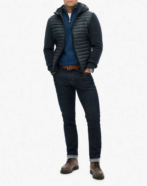 SUPERDRY D1 SDSW HOOD STORM FLEECE HYBRID JKT МЪЖКО ЯКЕ
