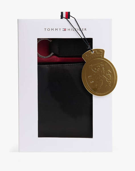 TOMMY HILFIGER GP ETON CC AND COIN PCKT KEYFOB (Размери: 20 x 13 x 2.5см)