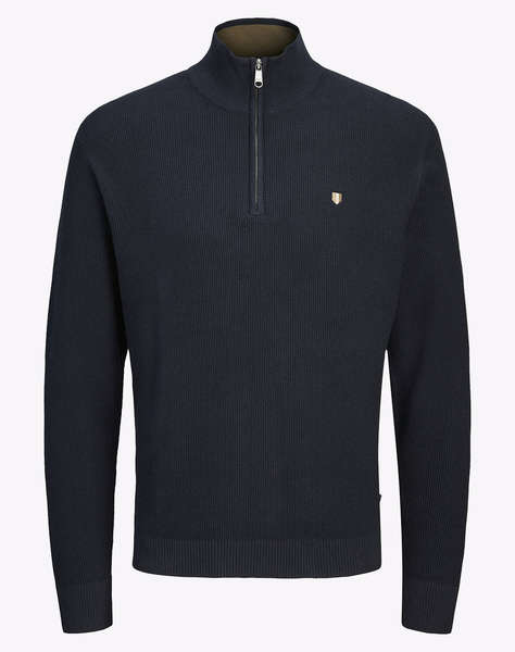 JACK&JONES JPRBLUREX KNIT HALF ZIP LN