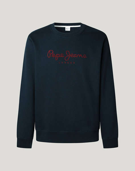 PEPE JEANS DROP 2A MACBETH PLAIN CREW МЪЖКИ СУИТШЪРТ