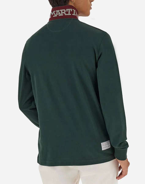 LAMARTINA BLOUSE ПОЛО MM MAN L/S POLO PIQUET STRETCH