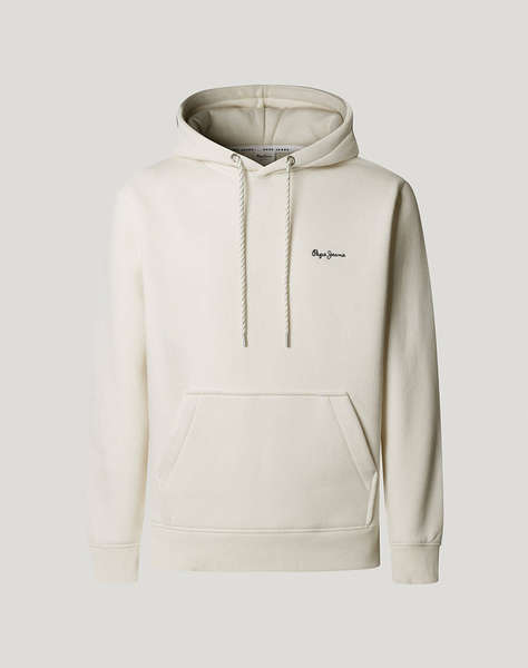 PEPE JEANS DROP 2A MACBETH SMALL LOGO PLAIN HOODIE МЪЖКИ СУИТШЪРТ