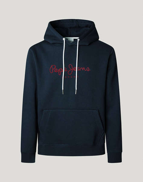 PEPE JEANS DROP 2A MACBETH PLAIN HOODIE МЪЖКИ СУИТШЪРТ