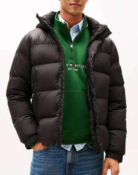 TOMMY HILFIGER MIX DOWN HOODED PUFFER