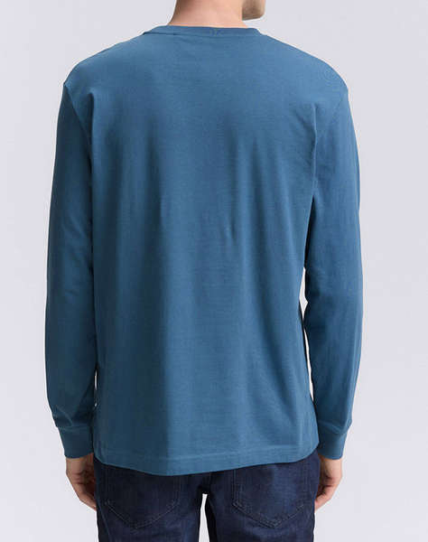 TOM TAILOR PRINTED LONGSLEEVE MEN''S T-SHIRT