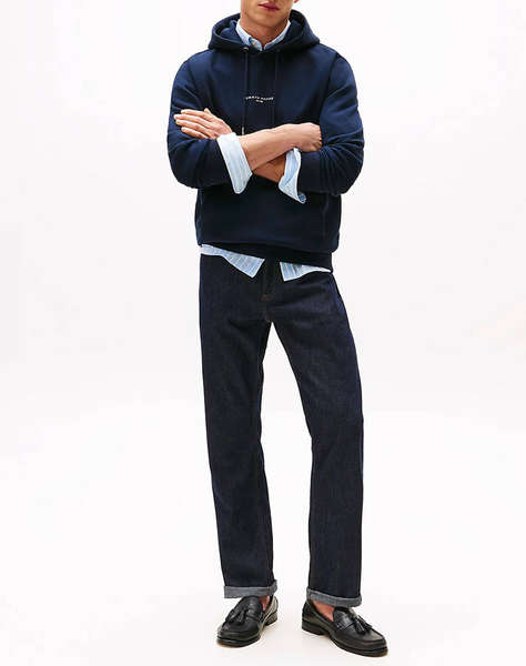 TOMMY HILFIGER TOMMY LOGO TIPPED HOODY