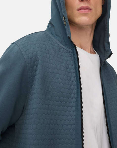 CAMEL ACTIVE SWEATSHIRT ЖИЛЕТКА Full Zip Hoodie Material mix