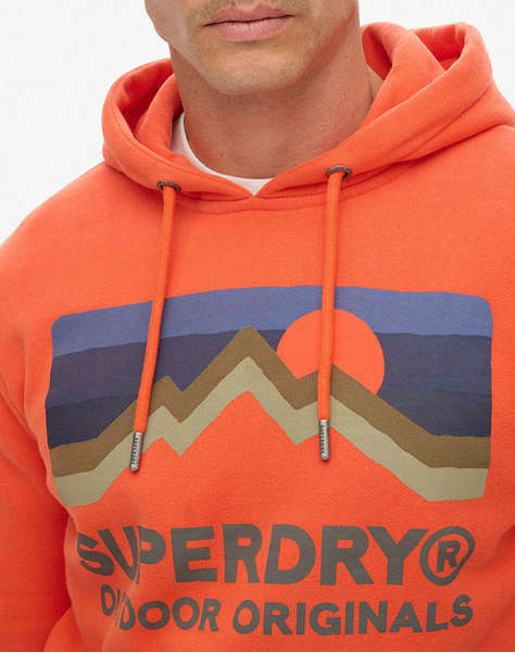 SUPERDRY D1 OVIN GREAT OUTDOORS RELAXED HOOD МЪЖКИ СУИТШЪРТ