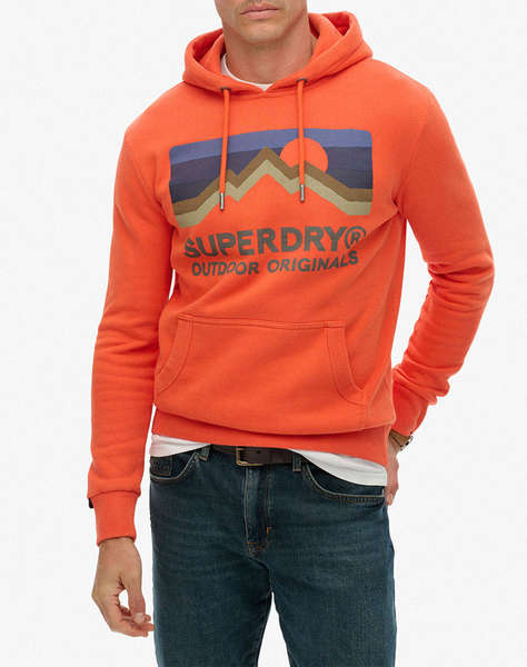 SUPERDRY D1 OVIN GREAT OUTDOORS RELAXED HOOD МЪЖКИ СУИТШЪРТ