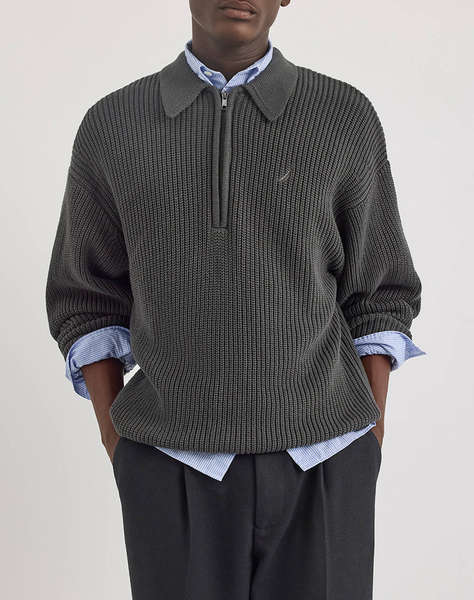 NAUTICA ПУЛОВЕР MM Anand 1/4 Zip Top
