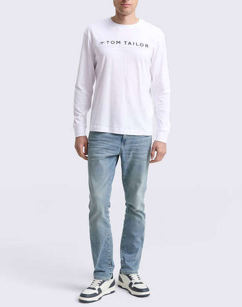 TOM TAILOR PRINTED LONGSLEEVE MEN''S T-SHIRT