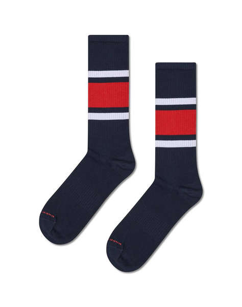 HAPPY SOCKS Simple Stripe Sneaker Sock