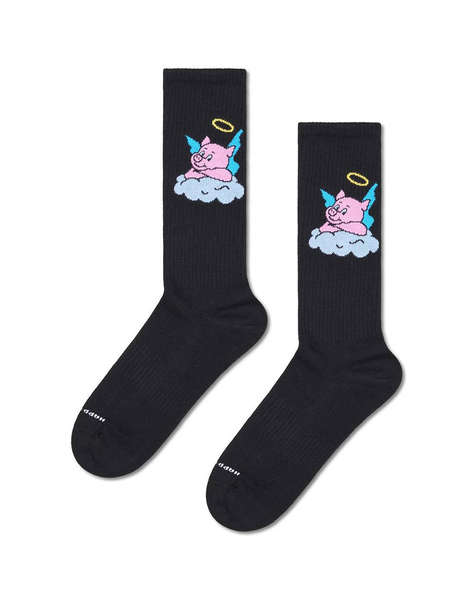 HAPPY SOCKS Good Pig Sneaker Sock