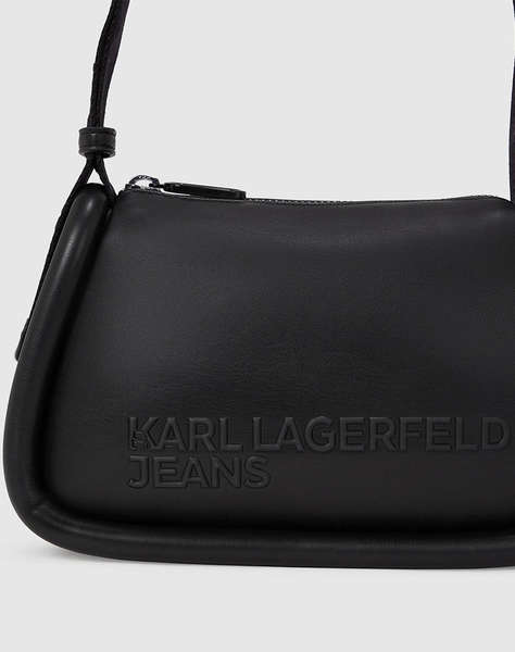 KARL LAGERFELD JEANS KLJ PUFFY PU SHOULDER BAG (Размери: 28 x 17 x 7см.)