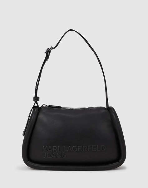 KARL LAGERFELD JEANS KLJ PUFFY PU SHOULDER BAG (Размери: 28 x 17 x 7см.)