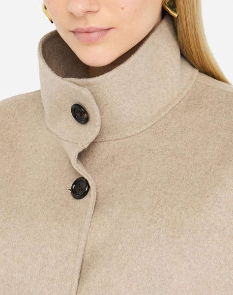 LIU JO BLACK_CF5C23_CAPPOTTO TS.NAVETTA ДАМСКО ПАЛТО