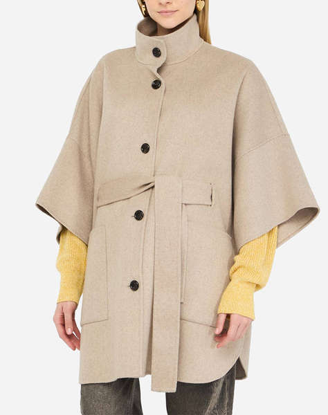 LIU JO BLACK_CF5C23_CAPPOTTO TS.NAVETTA ДАМСКО ПАЛТО