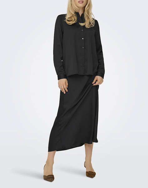 ONLY ONLMIKA VIS SATIN L/S SHIRT WVN