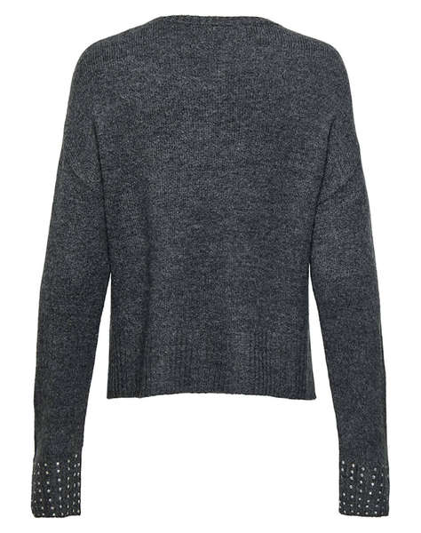 ONLY ONLOHIO LS O-NECK BLING PULLOVER KNT