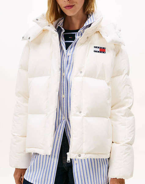 TOMMY JEANS TJW ALASKA GRID DOWN JACKET EXT