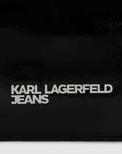 KARL LAGERFELD JEANS KLJ METAL LOGO SHB SHINY (Размери: 29.5 x 18 x 5см.)