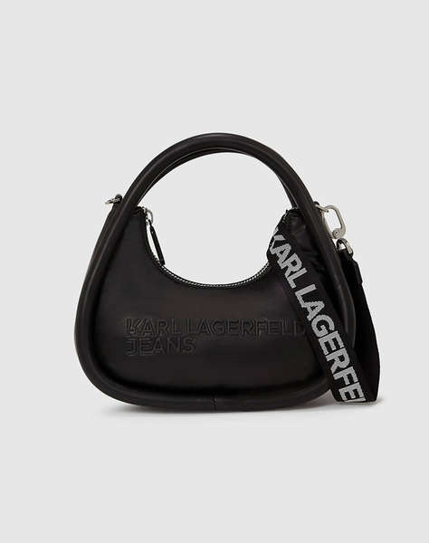 KARL LAGERFELD JEANS KLJ PUFFY PU TOP HANDLE (Размери: 25 x 11/18 x 9см.)