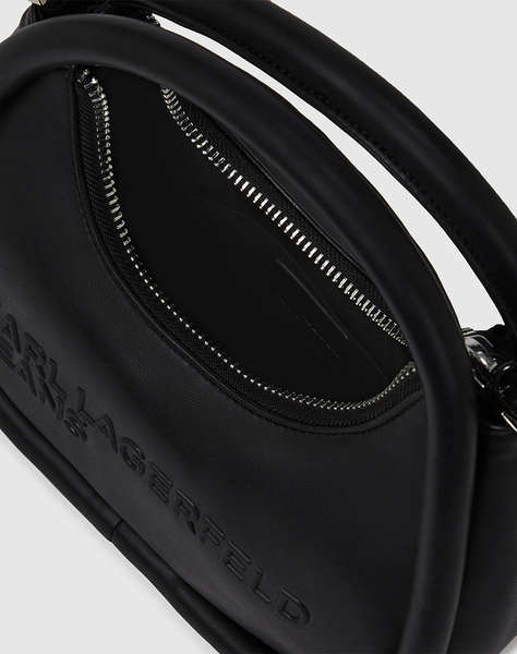 KARL LAGERFELD JEANS KLJ PUFFY PU TOP HANDLE (Размери: 25 x 11/18 x 9см.)