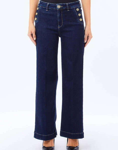 LIU JO DENIM_UF5D32_B.UP FLARE BUTTON H.W. ДАМСКИ ДЪНКИ