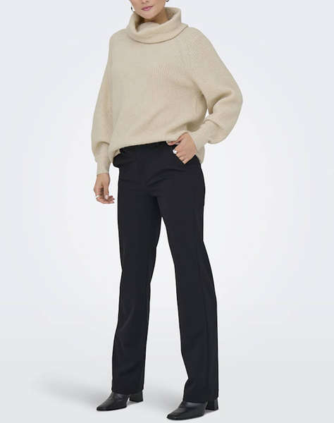 ONLY ONLWHITNEY LIFE LS LOOSE ROLLNECK KNT