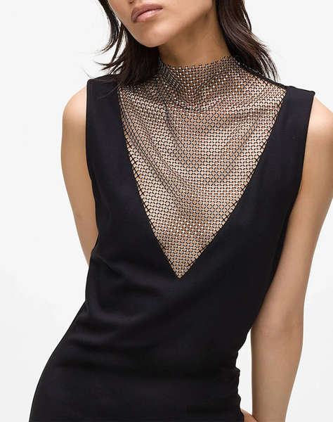 KARL LAGERFELD JEANS KLJ CHAINMAIL DRESS