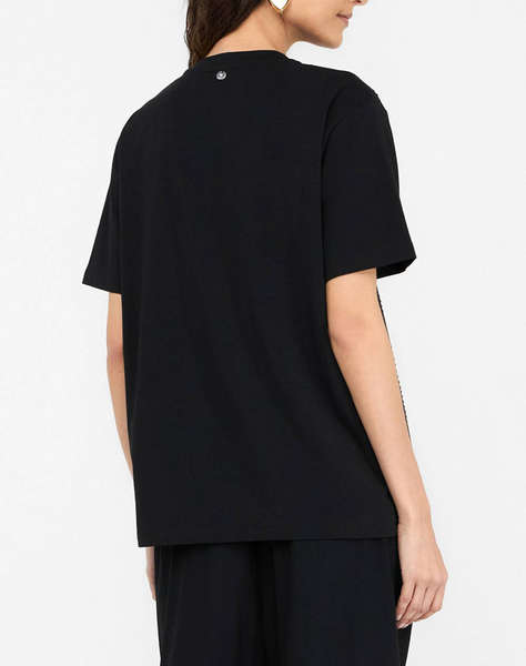 LIU JO BLACK_CF5J17_ECS T-SHIRT BOXY ДАМСКА ТЕНИСКА