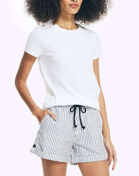 NAUTICA BLOUSE T-SHIRT KM SUSTAINABLE ANCHOR COTTON CREW NECK TEE