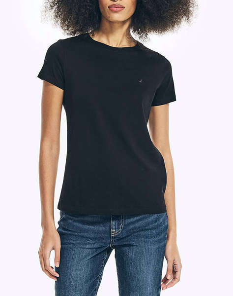 NAUTICA BLOUSE T-SHIRT KM SUSTAINABLE ANCHOR COTTON CREW NECK TEE
