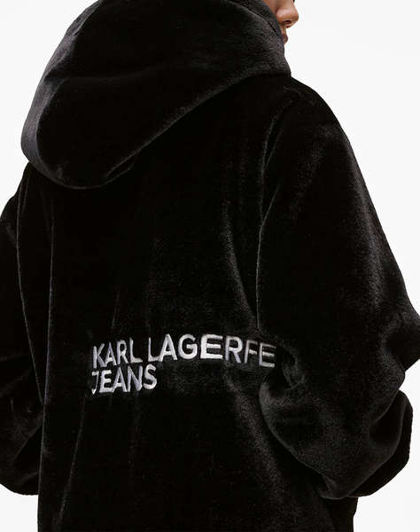 KARL LAGERFELD JEANS KLJ FAUX FUR JACKET