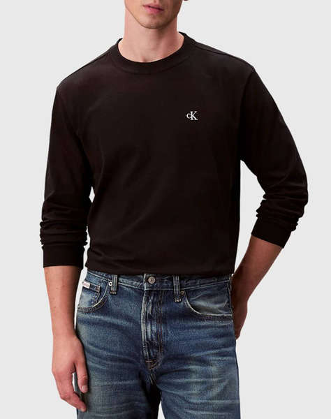 CALVIN KLEIN LS EASY MONOGRAM TEE