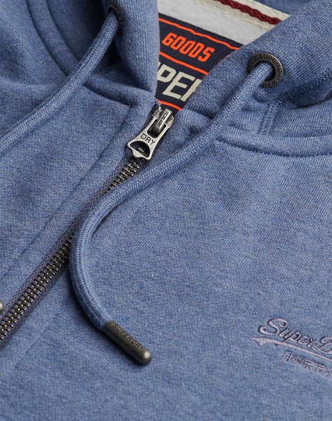 SUPERDRY D1 OVIN ESSENTIAL LOGO ZIP HOODIE HB MEN''S SWEATSHIRT