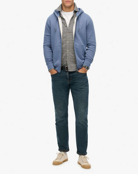 SUPERDRY D1 OVIN ESSENTIAL LOGO ZIP HOODIE HB MEN''S SWEATSHIRT