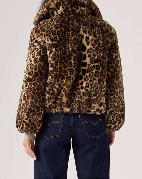 LEVIS ELLE SHERPA LEOPARD JKT
