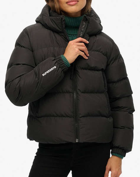 SUPERDRY D1 SDSW HOODED SPORTS PUFFER JACKET ДАМСКО ЯКЕ