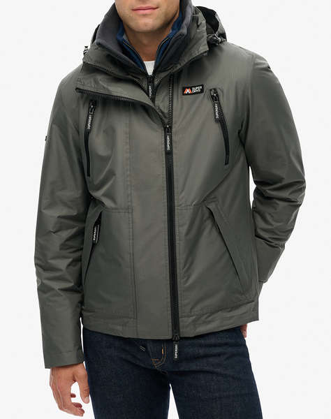 SUPERDRY D1 SDSW HOODED MTN WINDBREAKER JACKET МЪЖКО ЯКЕ
