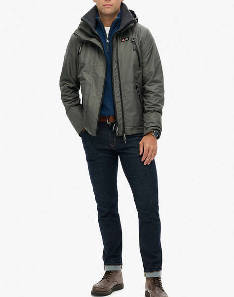 SUPERDRY D1 SDSW HOODED MTN WINDBREAKER JACKET МЪЖКО ЯКЕ