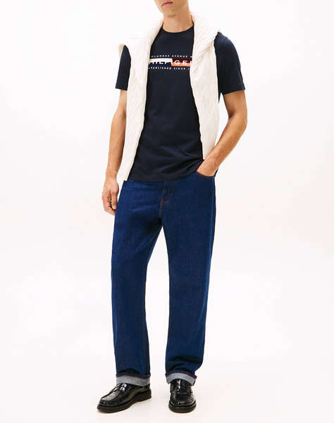 TOMMY HILFIGER TH COLOUR BLOCK GRAPHIC TEE