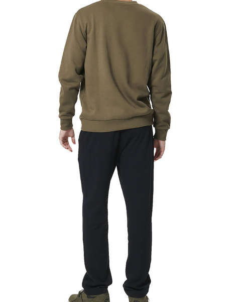 BODY ACTION MEN''S FLEECE OPEN LEG SWEATPANTS