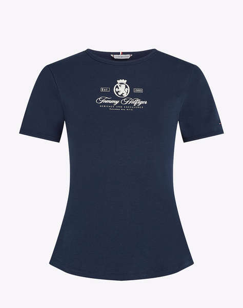 TOMMY HILFIGER VARSITY CREST SLIM SS TEE
