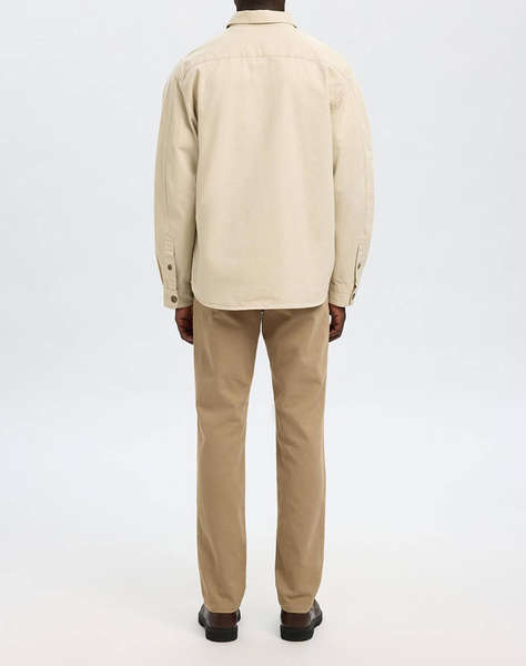 SELECTED SLHTRAVIS TWILL OVERSHIRT LS NOOS