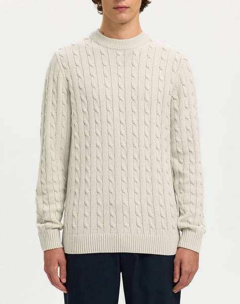 SELECTED SLHRYAN STRUCTURE CREW NECK