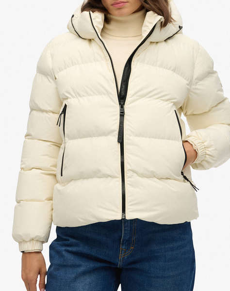 SUPERDRY D1 SDSW HOODED SPORTS PUFFER JACKET ДАМСКО ЯКЕ