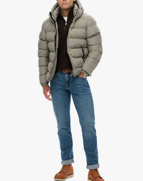 SUPERDRY D1 SDSW HOODED SPORTS PUFFER JACKET МЪЖКО ЯКЕ