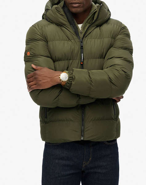 SUPERDRY D1 SDSW HOODED SPORTS PUFFER JACKET МЪЖКО ЯКЕ